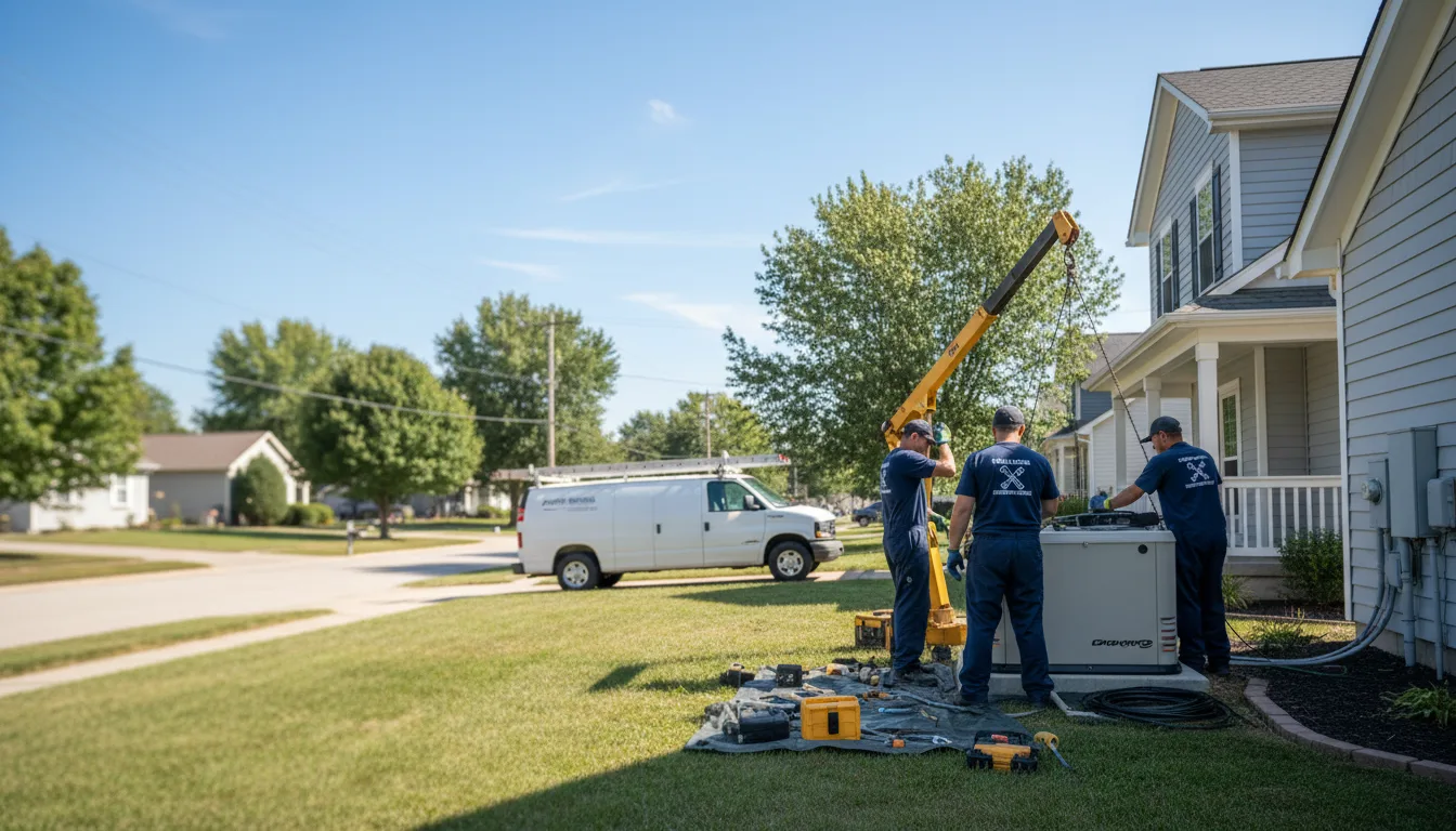 Generator Installation in Brocton, IL near me